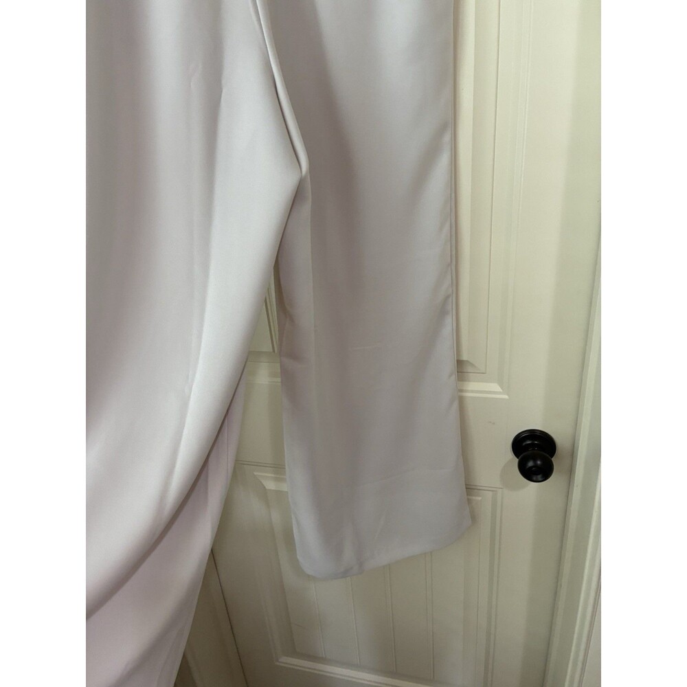 WYNNE LAYERS BLOUSE & PANTS SUIT SIZE LARGE OYSTER COLOR NWT - Picture 8 of 8